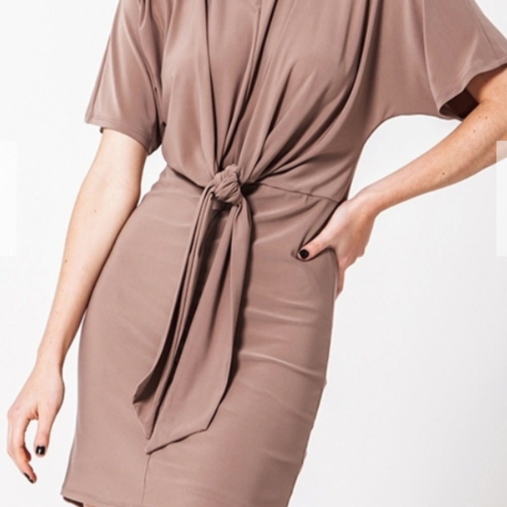 Taupe dress